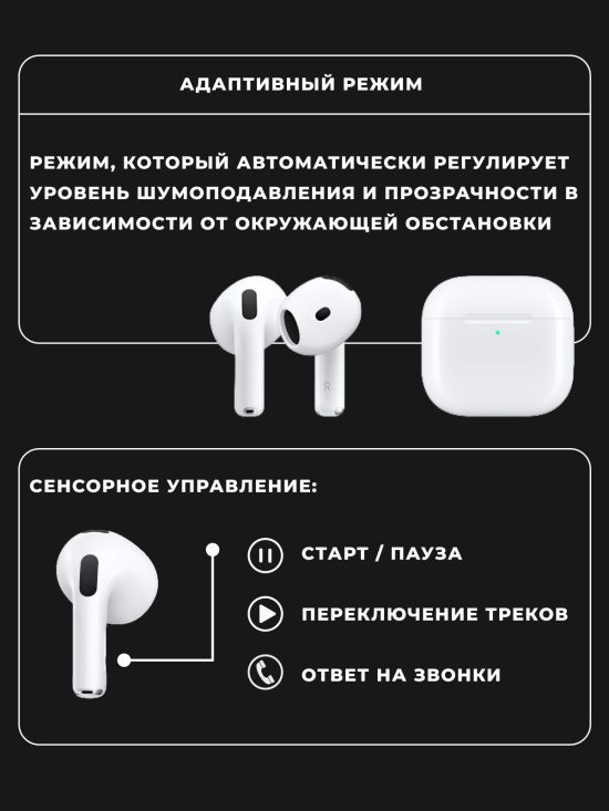 Копия AirPods 4
